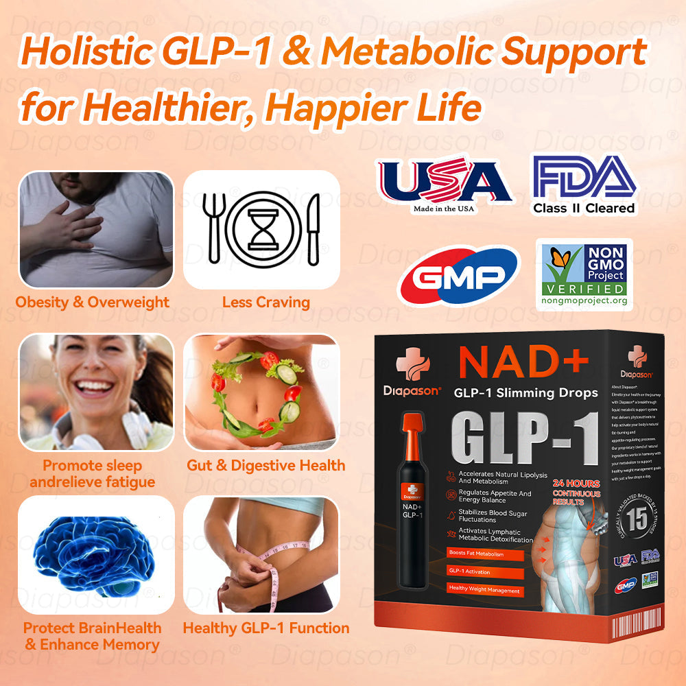๐ท๐๐๐๐๐ ๐๐ยฎ ๐๐ด๐ท+ ๐บ๐ฟ๐-1 Slimming Drops ๐ง - Suitable for Obesity, Diabetes, and Cardiovascular Conditions