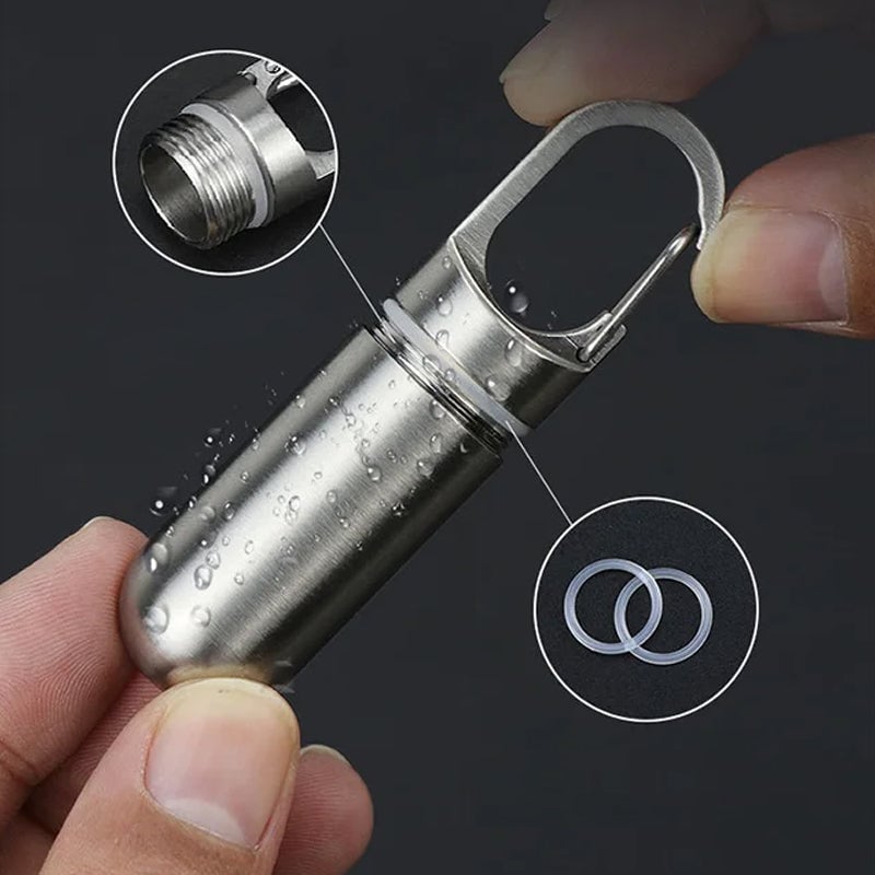 (š„Last Day Promotion - 49% off)2024-Moisture-proof and Waterproof Stainless Steel Sealed Storage Bottle